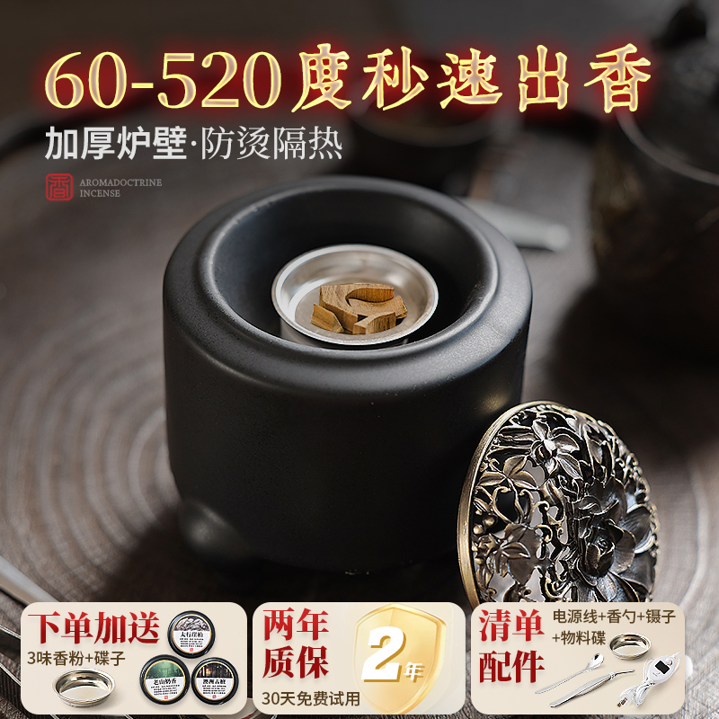 中国风电熏香炉可干烧