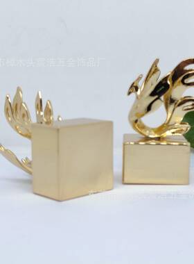 厂家专业产锌合金饰章印泥盒 金属凤印凰印章办生公CH201805室品
