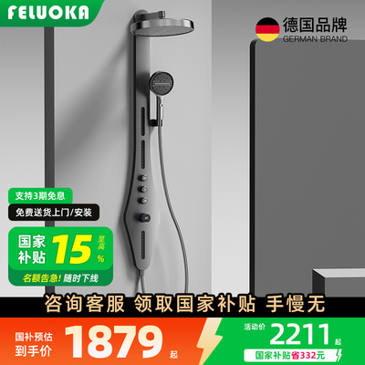 斐洛恩冷热增压花洒可升降3D出水