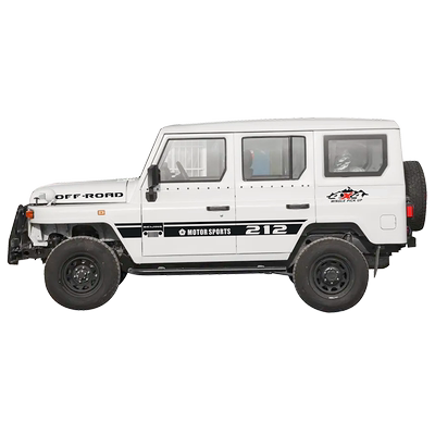 适用于北京吉普212车贴拉花