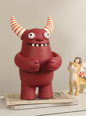 怪兽儿童房卡通树脂可爱