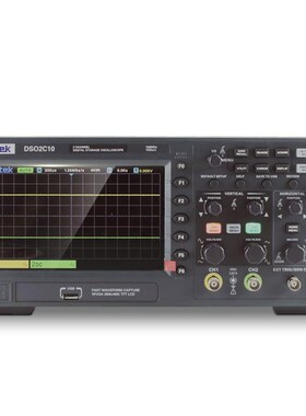汉泰数字示波器DSO2C10 DSO2D10双通道数字存储示波器100M 15瑞知