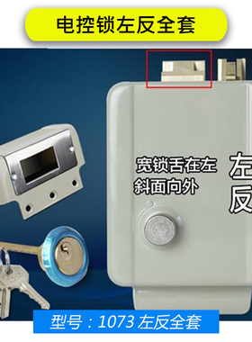 1073电控锁单元门电子锁门禁锁刷卡一体锁楼宇门楼宇对讲楼道门锁