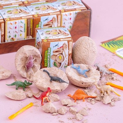 Educational Dinosaur Fossil Excavation Toys Archaeological D