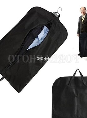 2024 Black Coat Clothes Garment Suit Cover Bags Dustproof