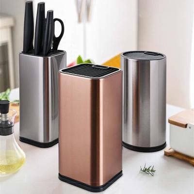 Knife Block Stainless Steel Knife Holder不锈钢刀座刀架