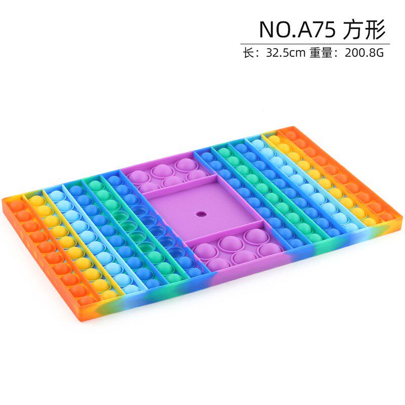 30*30큰 크기 IT FIDGET TO ANTISTRESS TOYS 성인용 팝 IT
