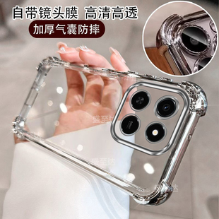 适用华为荣耀play10t手机壳LOG一AN10保护硅胶套带镜头膜全包气囊防摔透明软honor男女老年人新款 高级感外壳