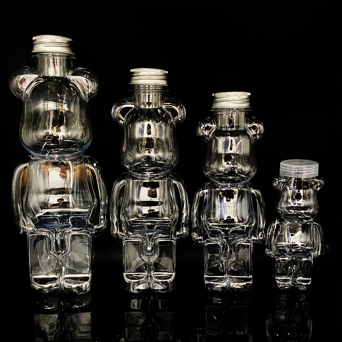 DIY暴力熊塑料瓶玩具收纳饮料瓶