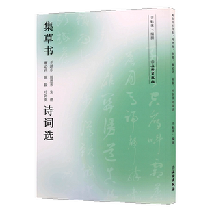 集草书毛泽东周恩来朱德.董武陈毅 叶剑英诗词选名人 选近代名家毛笔草书书法字帖珍藏自学临摹范本藏帖书法书临摹字帖碑帖书法