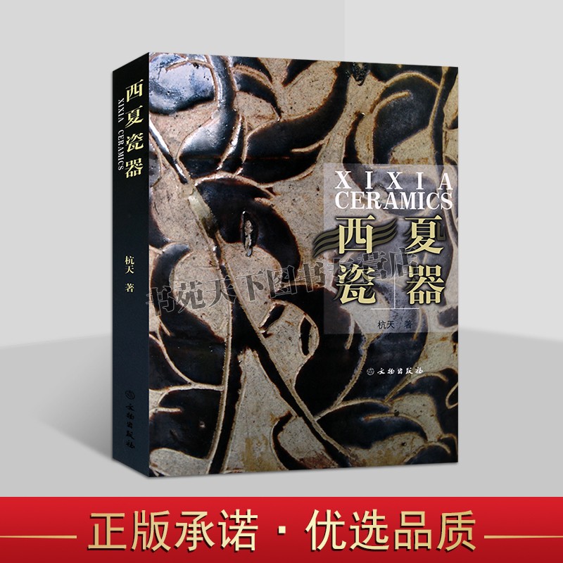 正版 西夏瓷器 杭天 著 中国古代陶瓷研究 西夏瓷窑、西夏瓷器艺术 古陶瓷经典作品 西夏瓷器考古学书籍 文物出版社图书