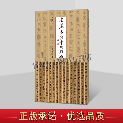 正版岳麓秦简书迹类编数一中国古代秦朝竹简文字临摹范本河南美术