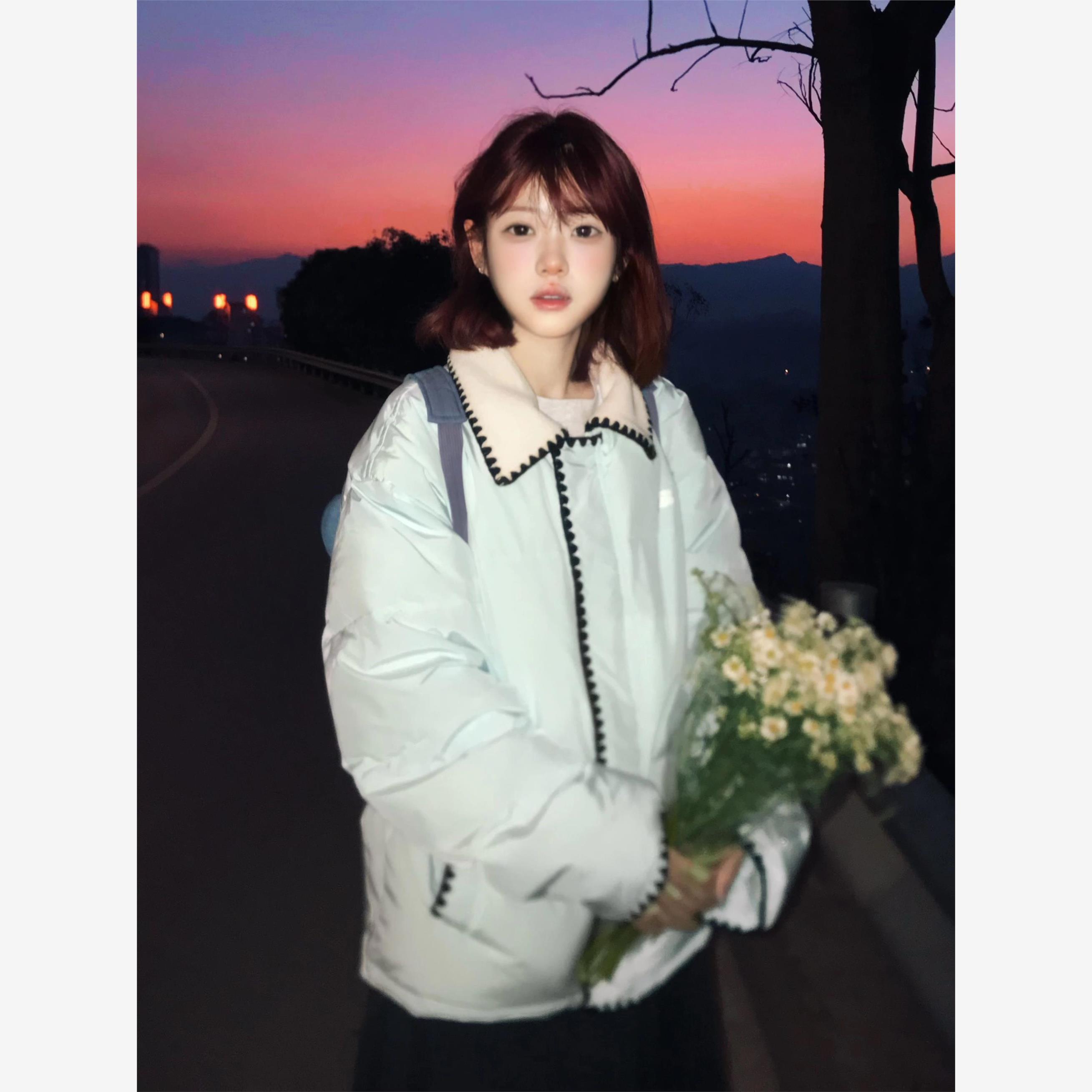 超好看棉衣棉服女2025新款学生设计感棉袄小个子韩系冬季加厚外套