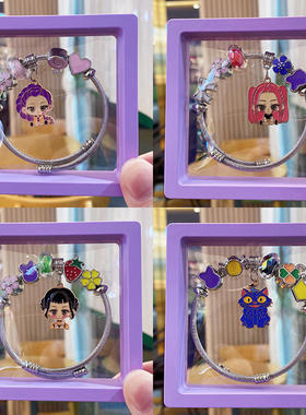 新款潘家女孩手链猎魔女团卡通动漫手链外贸畅销手串手饰