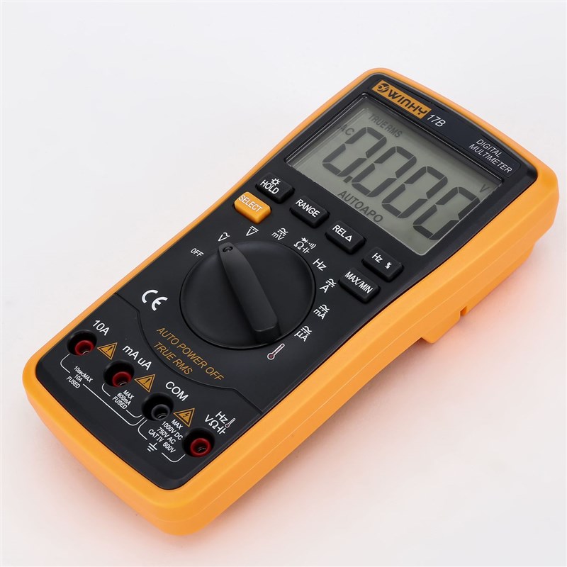 汉研17B自动量程万用表Fs17B+同功能款万用表 背光/温度/电容/频