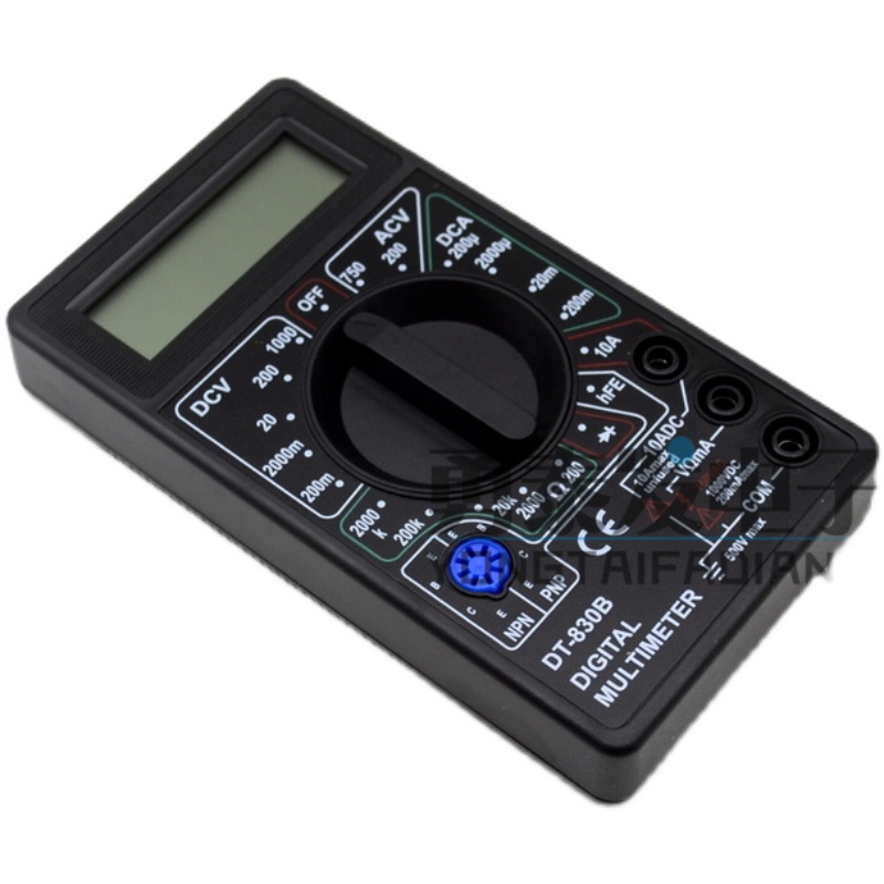 DT-8b30B LCD数字万用表AC DC 750 1000V电压表电流表