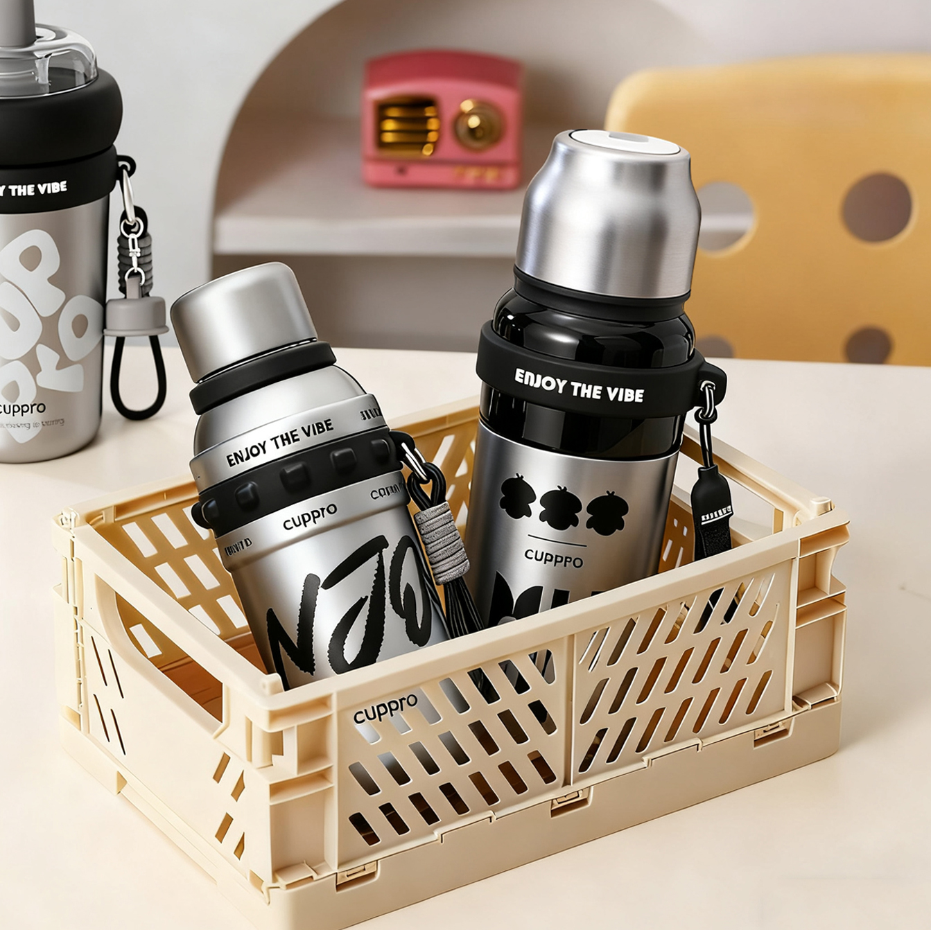 2025新款茶水分离大容量保温杯