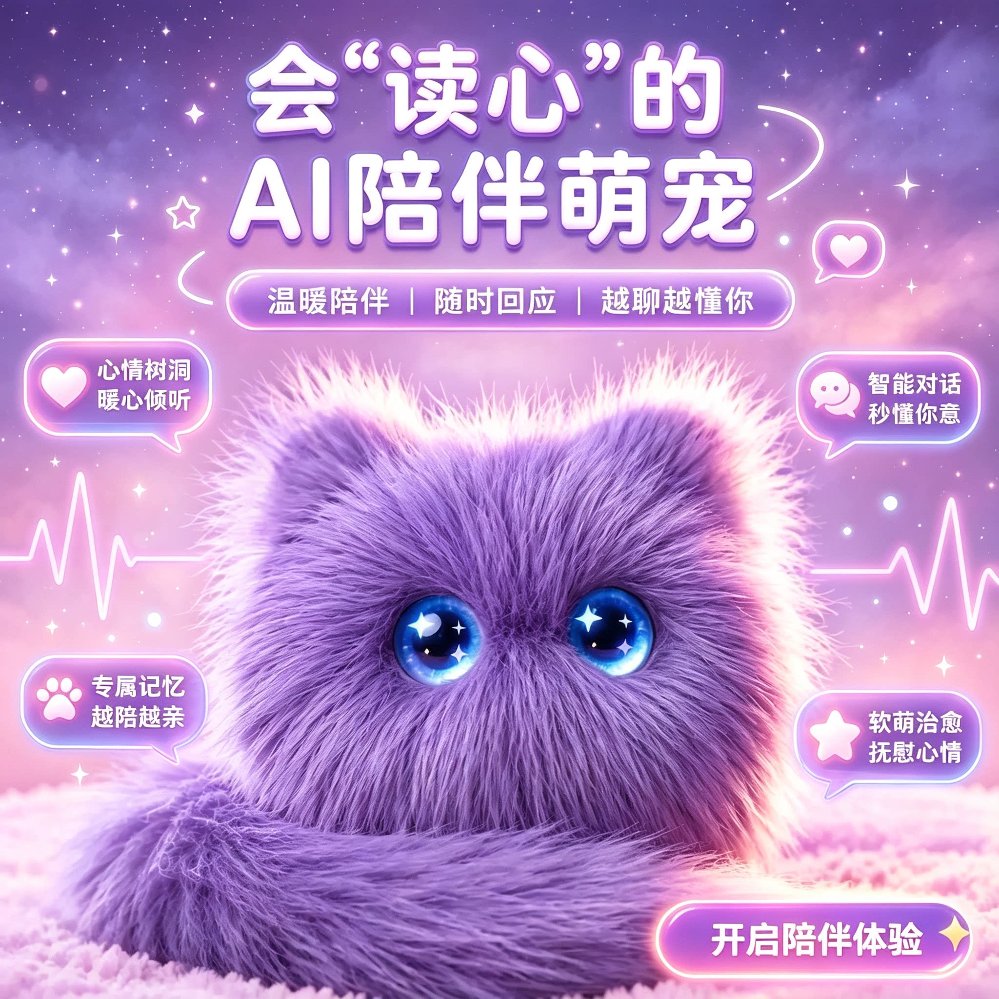 ai豆包智能对话陪伴毛绒机器人