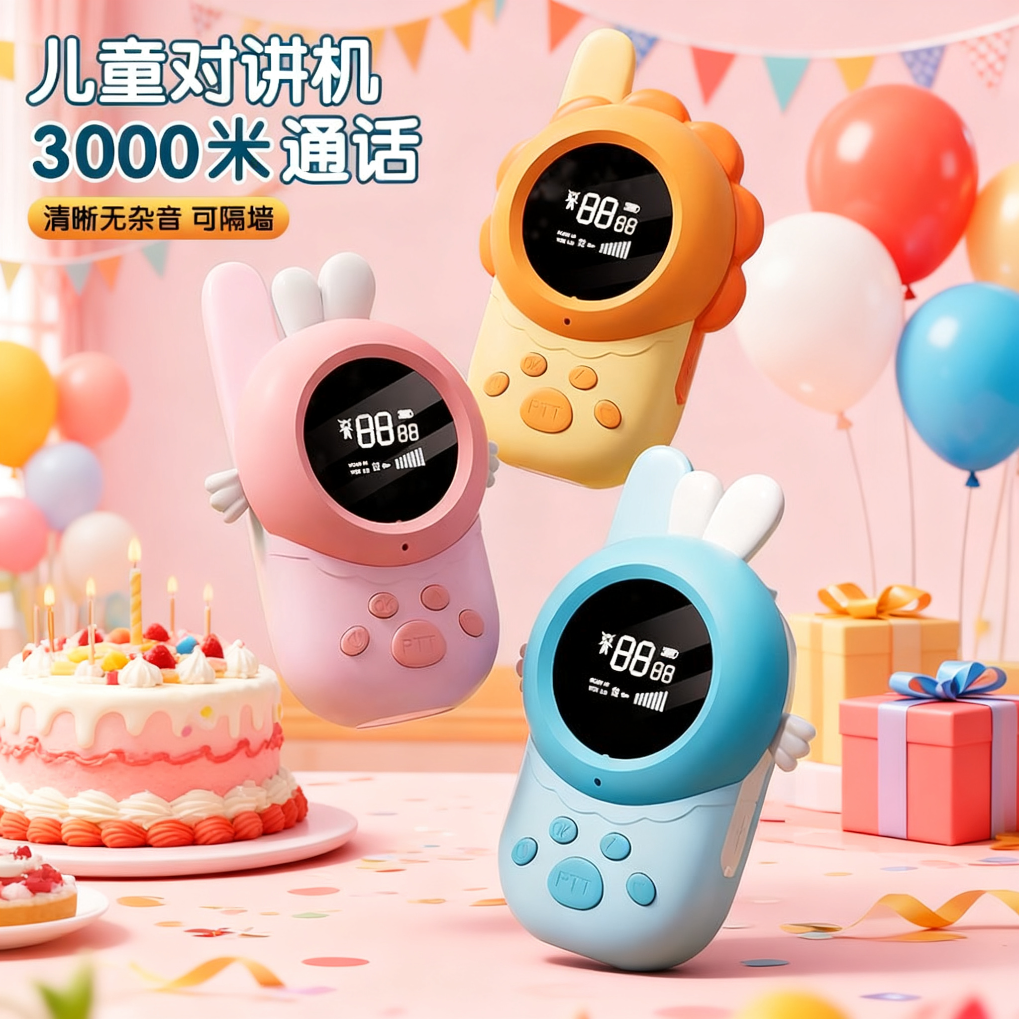 儿童对讲机亲自互动户外室内