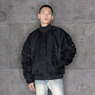 新因素秋冬美式飞行员夹克ma1棒球外套潮加厚宽松bomber棉服男女