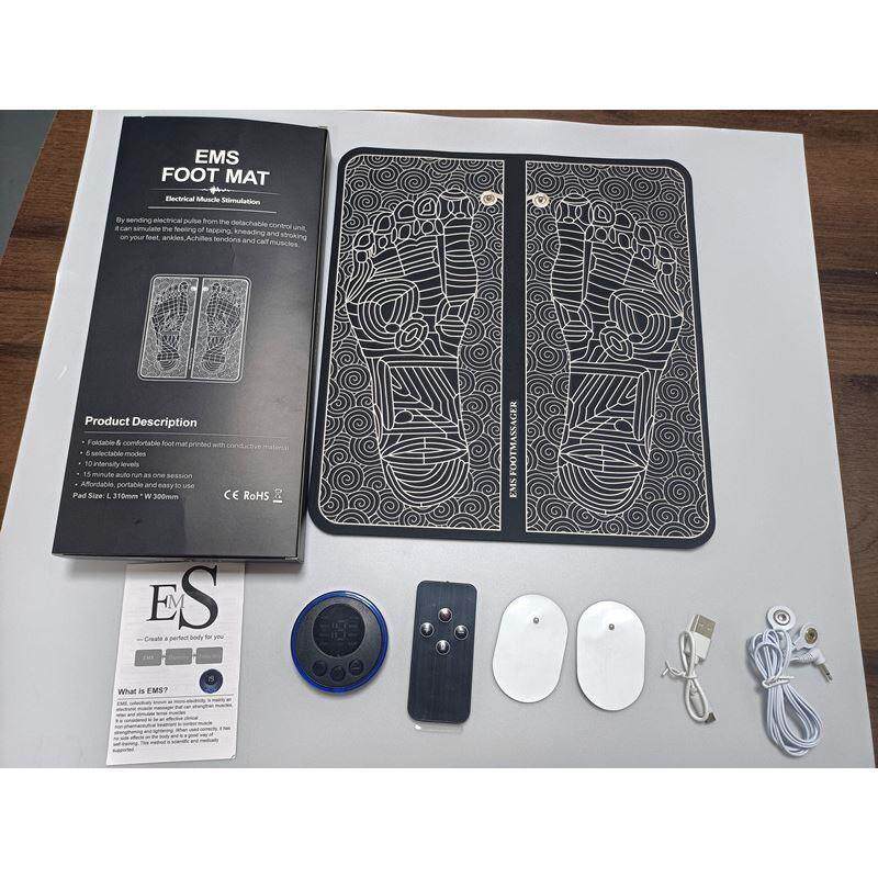 爆款多功能按摩脚垫EMS足疗按摩仪脉冲微电流低频穴位按摩器