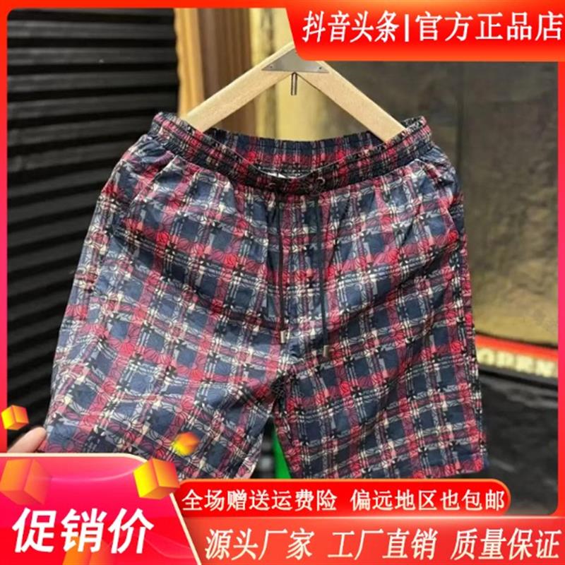 佐罗轻奢专柜欧货男士时尚印花短裤薄款夏季潮流速干外穿沙滩韩版
