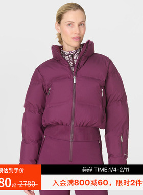 Sweaty Betty短款漏斗领多口袋滑雪夹克2025秋冬SB10111