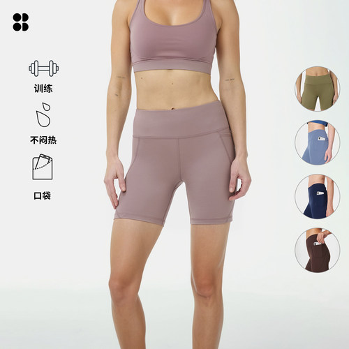 SweatyBetty6英寸舒适骑行短裤