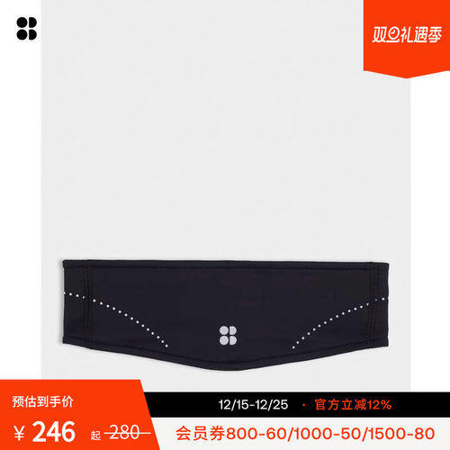 Sweaty Betty Swiftie Pace反光拉绒面料耳罩25秋冬SB10374