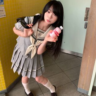 【尘芒JK】原创回南中JK制服裙日系春夏学院风长短袖水手服新款女