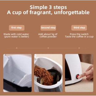 Coffee Machine Automatic Dripping Coffee Maker Brew Tea