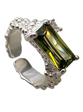 ins潮轻奢小众设计感级感开口戒