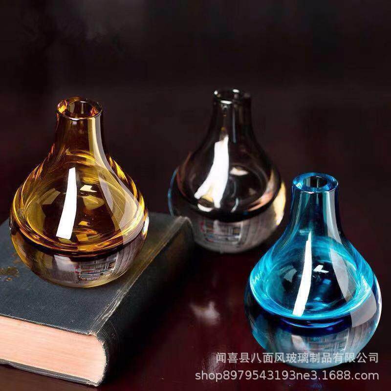 尚约家装饰创意简小摆件北欧彩色时半透居明水滴水半透明水晶球形