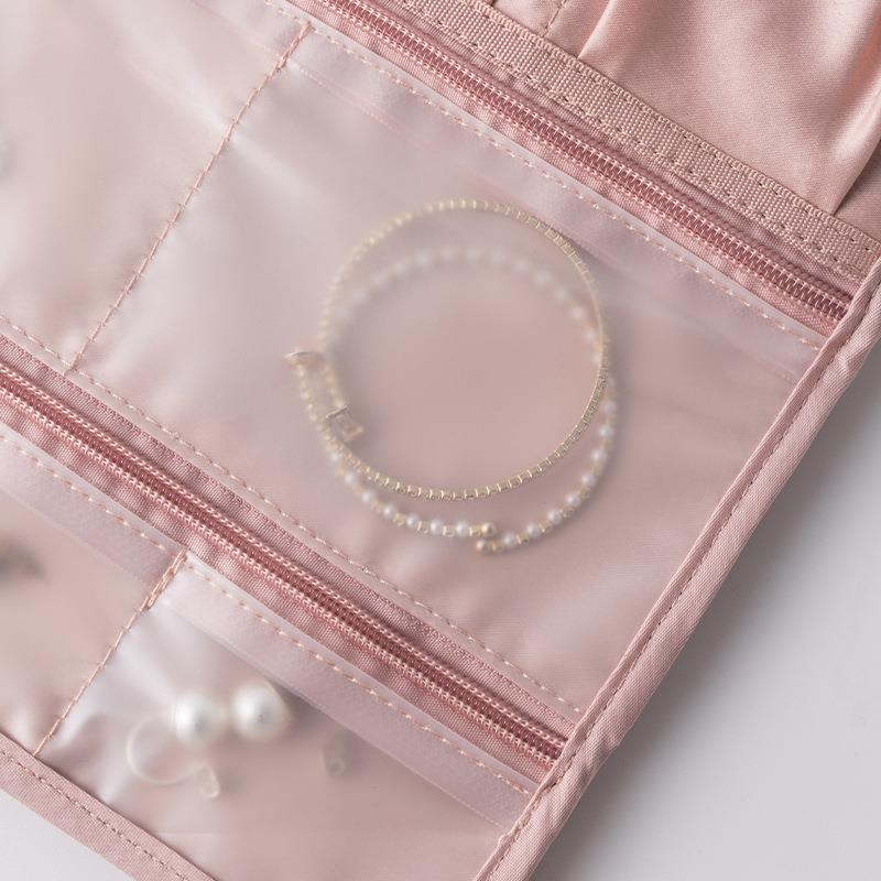 亚马首饰包收纳卷悬挂饰袋品首饰收无品牌/纳挂钩旅行储物逊便携