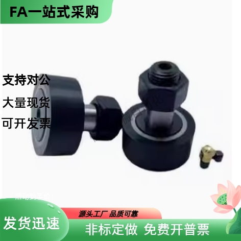 包胶凸轮轴承随动器BPY31-d5 d6 d8 d10 d12 d16-D13 D16 D19-PP