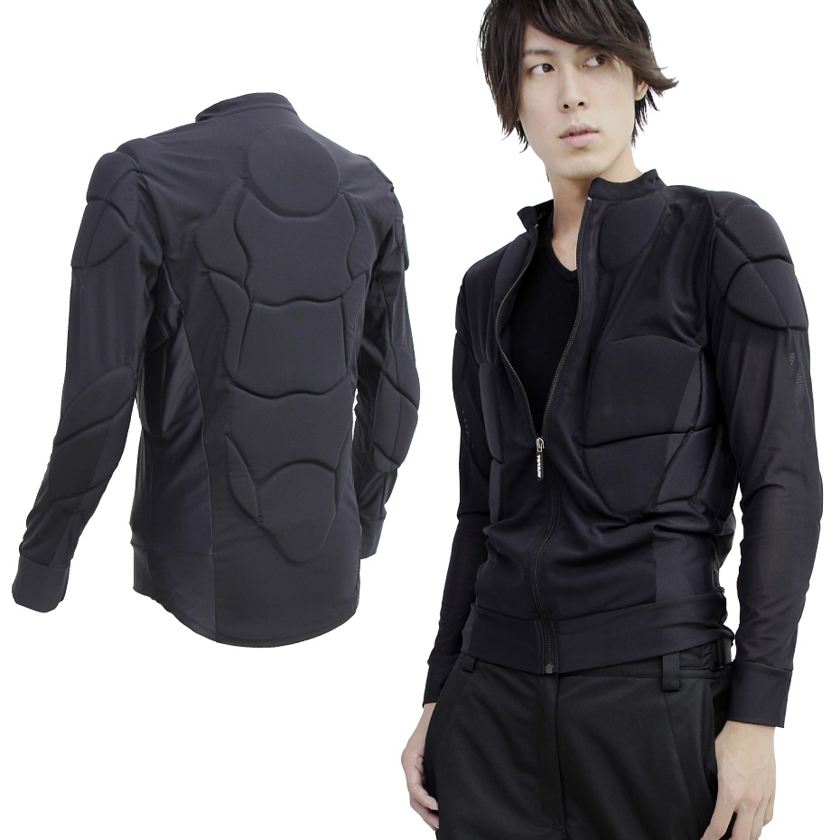 日本VAXPOT男女成人轮滑溜冰滑雪防护具加厚户外运动护臀防摔上衣