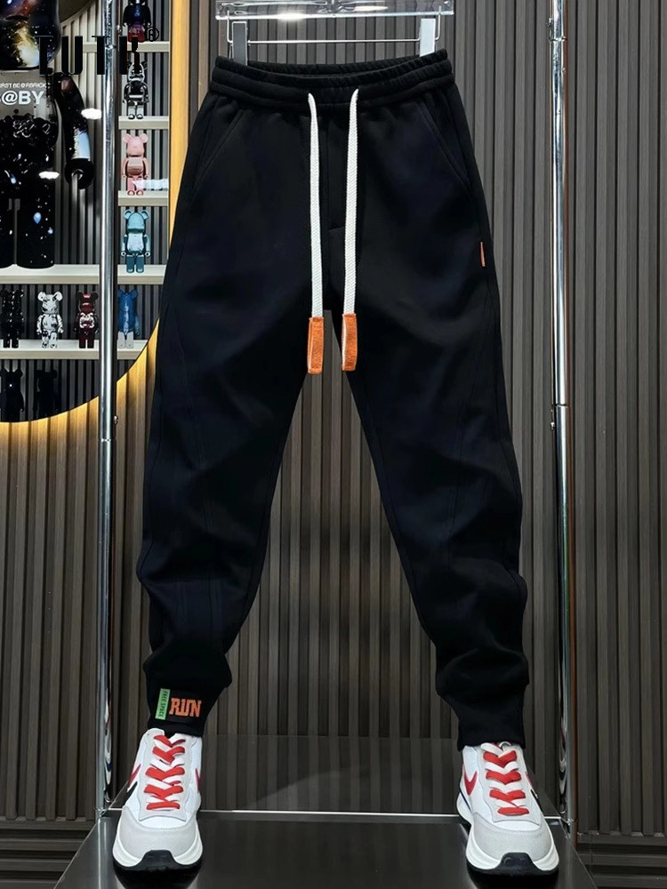 休闲裤2025新夏季时尚品牌宽松的纯色打底裤运动裤适合小脚的多功