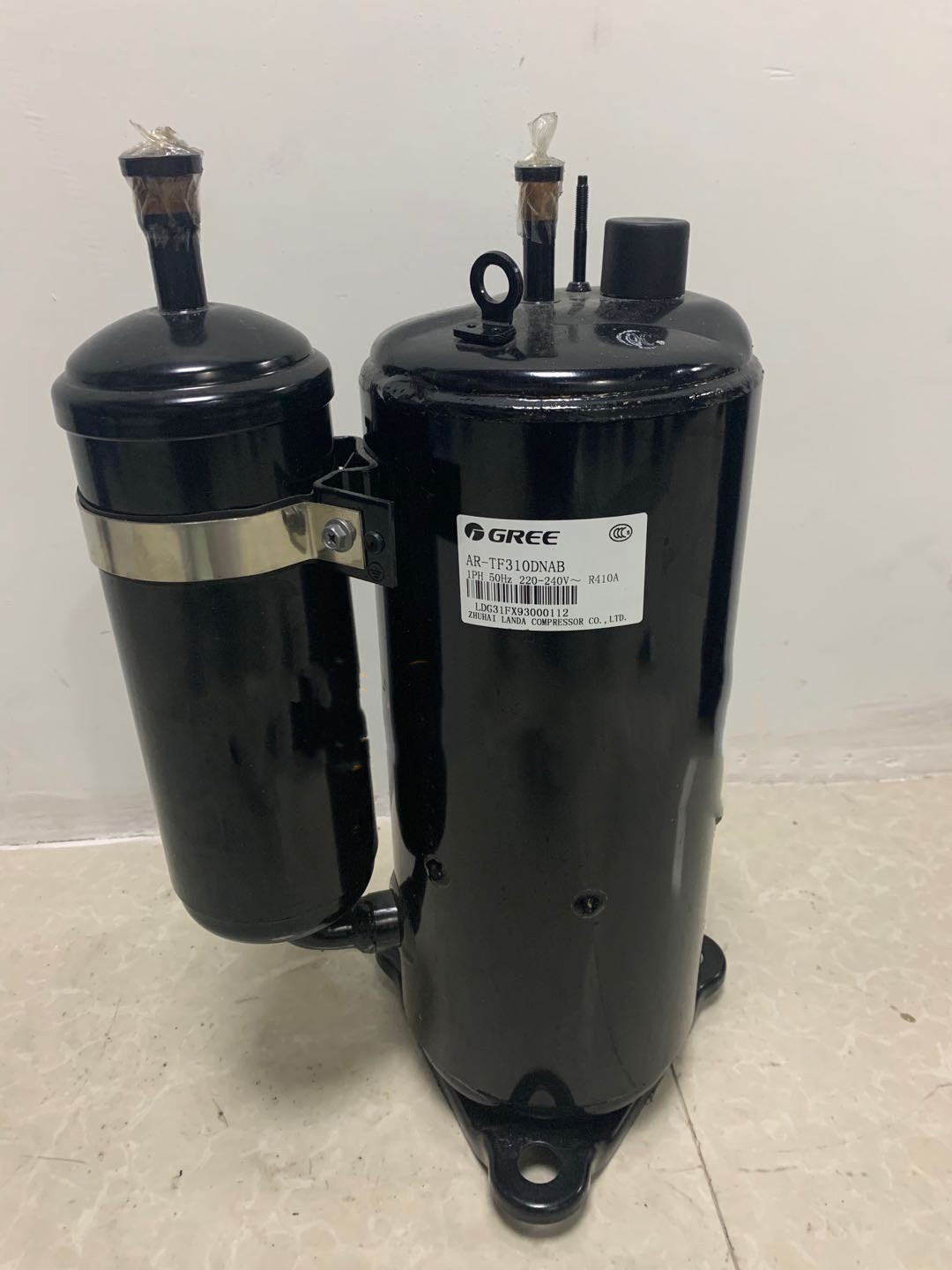 AR-TF310DNAB原装全新机格力凌达双极带增焓空调热泵压缩机R410A
