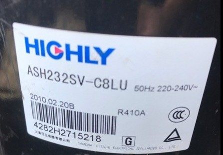 ATH356MV-C9EUA ATH307DG-C9EU 海立原装日立格力全新空调压缩机