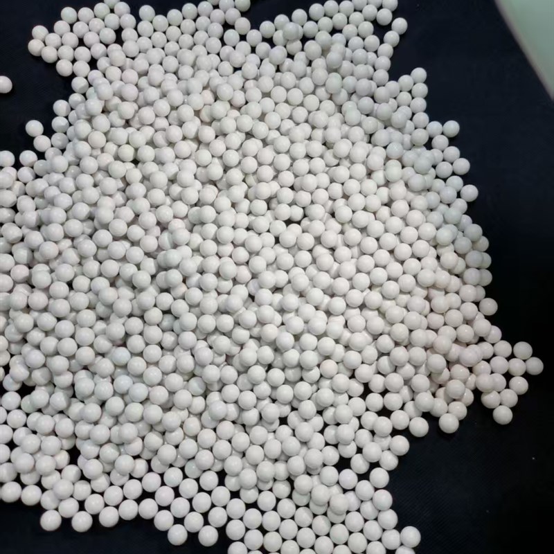 6mm精密塑料蛋pom塑料球5.95研磨蛋塑料弹实心珠研磨蛋加硬加重钢