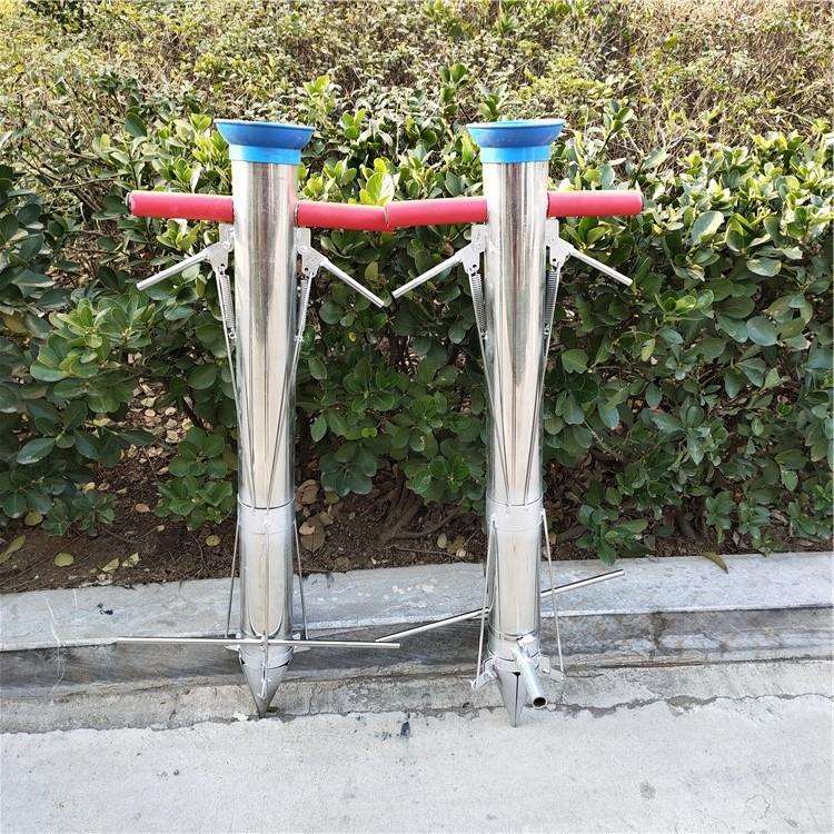 各种蔬菜栽苗器双把簧移苗器农用不锈钢栽苗器型号
