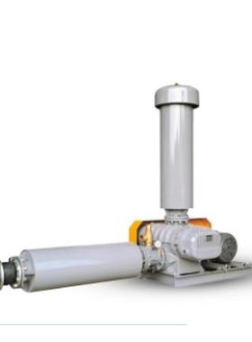 深圳22KW熔喷无纺布水驻极设备专用真空罗茨鼓风机除湿真空泵