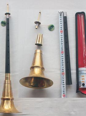 降a调唢呐专业演奏级黑檀木乌木九孔锁呐A调花鼓剧祁剧吹奏乐器