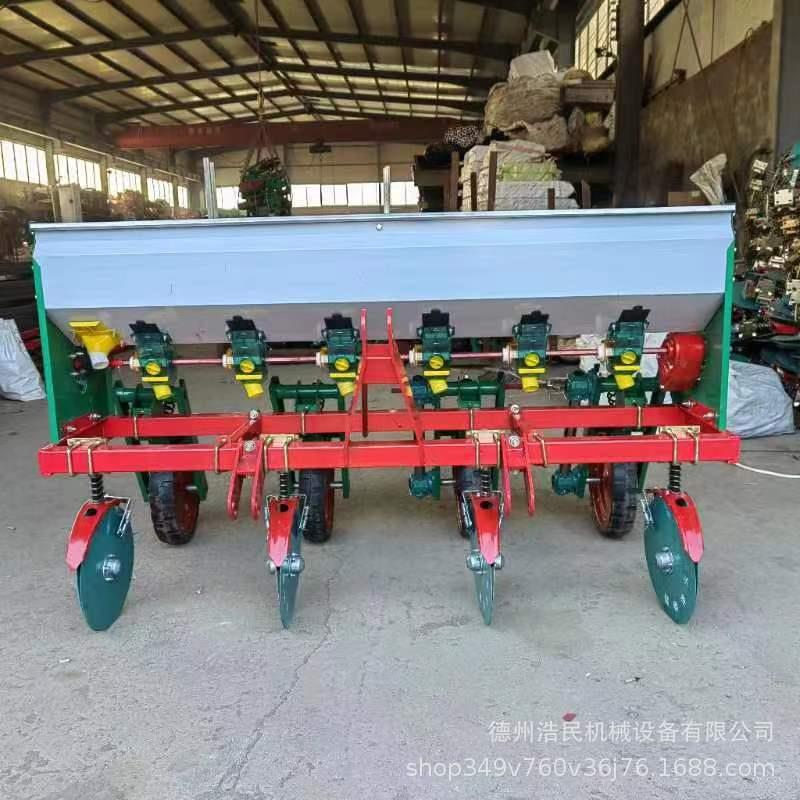 四轮精播追肥机圆盘式下肥机春季小麦追肥机撒肥机多功能施肥机