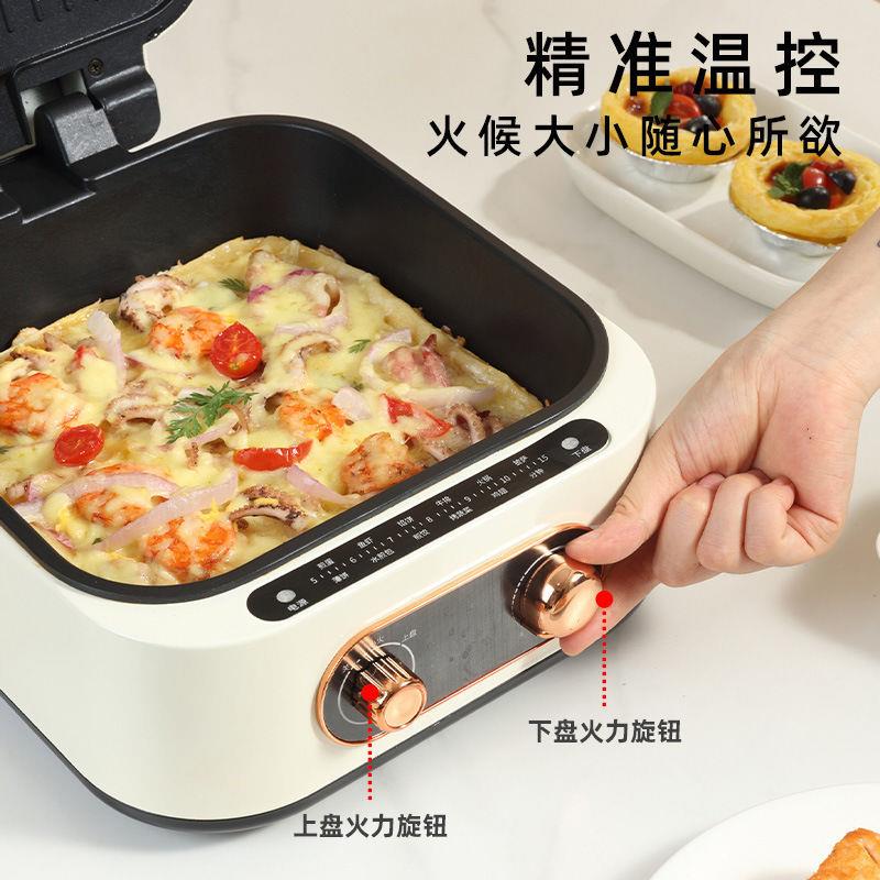 家用多功能无烟煎烤烧烤电饼铛煎炸煮炖料理锅烧烤煎烤炉电煎烤机