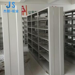 图书馆钢制书架图书阅览室双面资料档案架学校书店书架