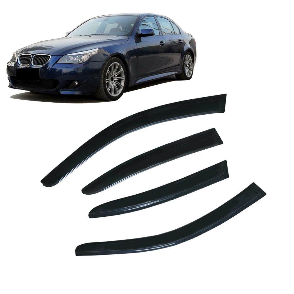 适用宝马BMW5SeriesE602004-2010晴雨挡侧窗导流板雨眉加厚注