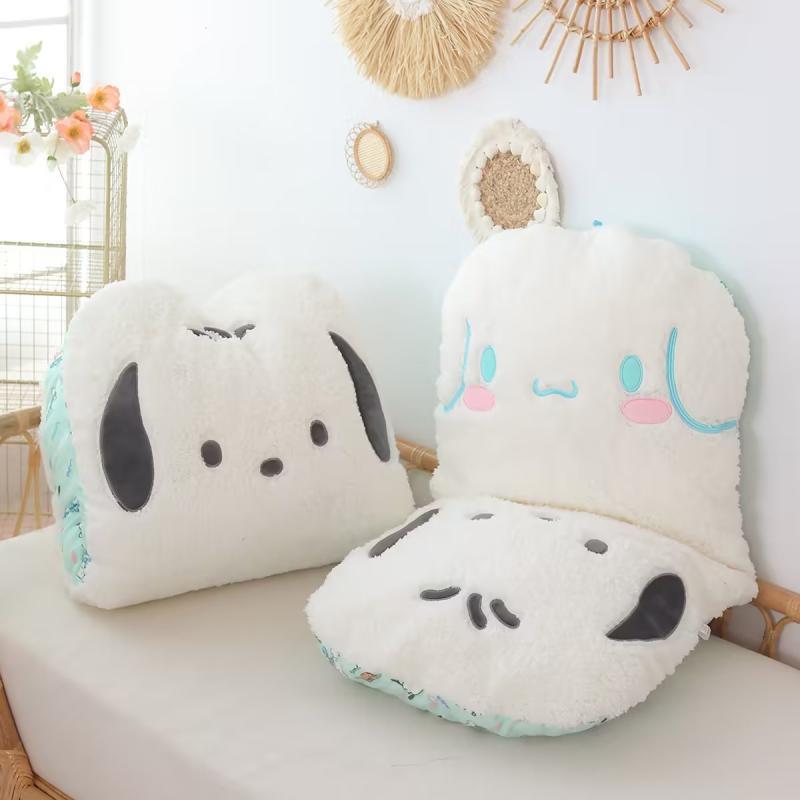卡通日系大耳朵狗帕恰狗可爱少女心学生连体坐垫腰靠床上睡觉靠枕