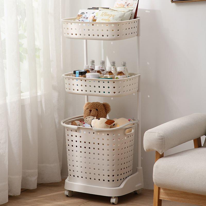 脏衣篮塑料洗衣篓放衣物的卫生间脏衣服收纳筐家用装衣娄桶篮