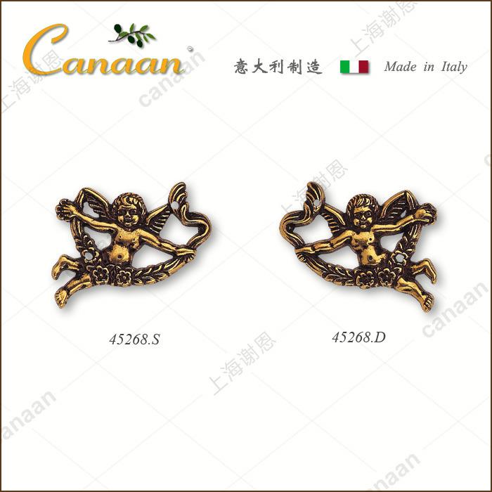 Canaan迦南原装意大利进口欧式古典家具铜装饰件45268型号
